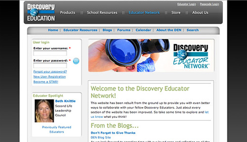 Discovery Education Drupal Site
